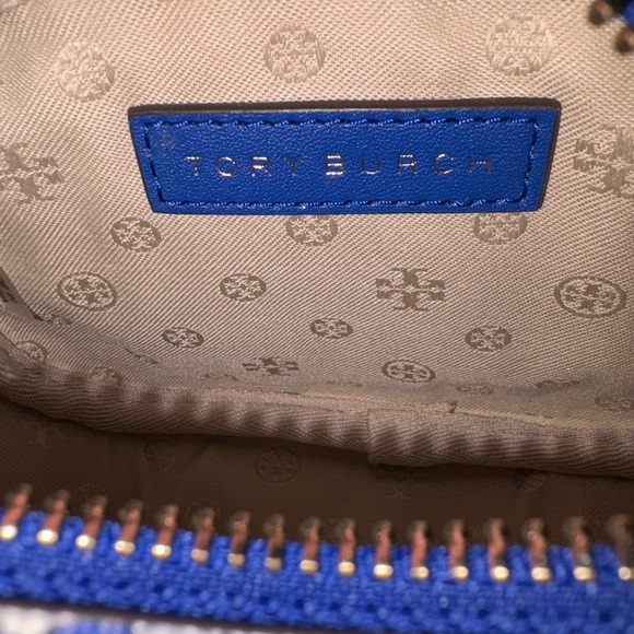 Tory Burch T-Zag Cosmetic Pouch - NWT - Picture 8 of 9